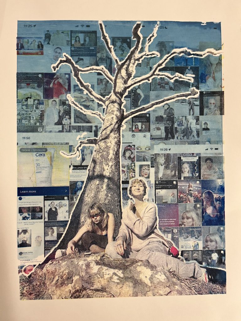 Screen Print on French Paper